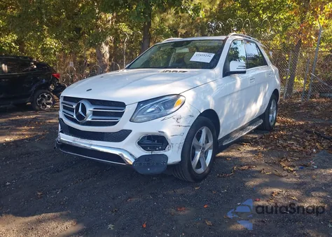 2019 Mercedes-Benz Gle 400 4Matic z USA, uszkodzony, nr VIN 4JGDA5GBXKB206500